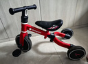 babycare儿童三轮车宝宝平衡脚踏车多功能二合一学步滑步车1-5岁 罗拉红 实拍图