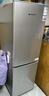 上菱183升双开门冰箱小型出租房2-3人用 出租屋家用两门二门小户型双门电冰箱以旧换新BCD-183D 实拍图