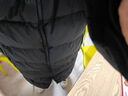 准者（RIGORER）长款羽绒服男2026春季新款连帽保暖防风加厚运动户外休闲情侣外套 纯正黑 M (170) 实拍图