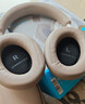 森海塞尔MOMENTUM 4无线头戴式蓝牙耳机  大馒头4四代蓝牙耳机 生日礼物自适应主动降噪超长续航耳机 Accentum Plus白色[自适应降噪] 实拍图