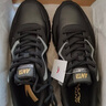 安踏男鞋革面防泼水跑步鞋男黑色轻便防滑休闲鞋运动鞋旅游鞋子男 实拍图
