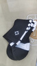 准者篮球袜子男运动休闲袜抗菌干爽吸汗加厚毛巾底专业级精英中筒袜子 升级【莱卡+抗菌】黑蓝白装 3双 实拍图