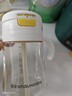皇宠儿童牛奶杯一岁以上学饮水杯弹盖吸管杯直饮奶瓶330ml+吸嘴 实拍图