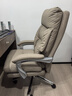 顾全电脑椅人体工学椅家用舒适可躺办公椅久坐舒适老板椅咖C570 实拍图