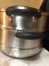 爱仕达（ASD）蒸锅双层不锈钢蒸锅 家用炖蒸煮一体汤锅 30CM大容量蒸笼QVL1530 实拍图