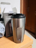 京东京造保温杯 咖啡杯水杯男士女儿童学生伴手礼品316不锈钢 银灰色480ml 实拍图