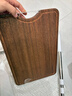 双枪乌金檀菜板 百年龄整木砧案板家用切菜食品抗菌防霉实木40*27*2.5 实拍图