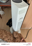 美的（Midea）【高效速热】遥控取暖器/电暖气/电热家用立式暖风机智能恒温节能电暖器广角摇头全屋升温HFV20DR 实拍图