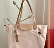 Teenie Weenie单肩包包小熊圣诞礼物通勤大容量手提托特斜挎包 粉雾色 实拍图
