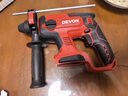 大有（Devon）20V无刷充电电锤锂电锤冲击钻打混凝土5401机头 实拍图