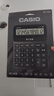 卡西欧（CASIO）语音计算器超大型琉璃黑 真人发音金属机身趣味弹奏办公用品财务专用语音款GY-120 实拍图