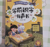 奕思瑞幼儿识字发声书儿童看图认字书3-6岁卡片会说话的汉字点读学习机 实拍图
