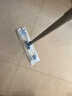 美丽雅静电除尘拖把35cm铝合金平板夹布拖地擦地板清洁干巾湿巾共4包 实拍图