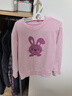 优衣库婴幼儿宝宝JOP卫衣/长袖运动衫上衣478826 483040 478826/11粉红色 110 实拍图