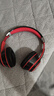 100W+热销 重磅新品】华强北顶配1：1头戴式蓝牙耳机2025年最新款蓝牙真无线电竞游戏电脑降噪 银河红+酷炫灯光支持TF卡+音频线 实拍图