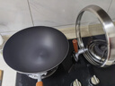 苏泊尔不粘铁锅有钛铁不粘无涂层少油烟炒锅32cm燃气电磁炉通用 CC32YT1 实拍图