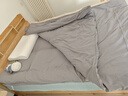 京东京造 悦柔床单单件 120g加厚耐用 A类磨毛床罩 230x250cm 科技灰 实拍图