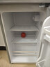 志高（CHIGO）小冰箱迷你小型家用冷藏冷冻两用宿舍出租房用双门办公室电冰箱节能省电 【一级能效】82L银色【两天约一度电】 实拍图