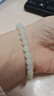 中国黄金和田玉手串手链女玉手串转运珠女款玉石生日礼物情人节妈妈实用 和田玉手串-高冰晴6mm 实拍图