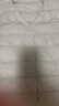 雪中飞羽绒内胆女轻薄羽绒服女短款新款内搭外穿修身 高级灰 M (160) 实拍图