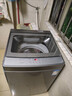松下大海豹 波轮洗衣机 12KG大容量 抗菌除螨 全自动家用 轻柔羊毛洗桶洁净 XQB120-8KN1  实拍图