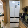 美的（Midea）400L法式四开门冰箱超薄零嵌入式小户型一级能效风冷无霜节能变频以旧换新白色MR-418WFPE国家补贴 实拍图
