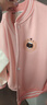 儿童秋冬季新款加绒加厚棒球服外套男女童时尚百搭上衣宝宝洋气装 粉色 130码（建议身高115-125cm) 实拍图