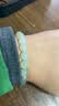 净心石 和田玉手串浅青玉男女款渐变晴水单圈玉手链 单珠约10mm 实拍图