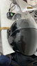 雅迪冬季防寒保暖头盔3c认证新国标A类摩登光芒电动车摩托车自行车助力车通用 黑色 实拍图