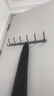 八海鸟【双层挂钩 】挂衣钩衣服挂钩入户门后壁挂衣帽钩免打孔 实拍图