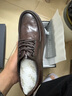金利来（Goldlion）男鞋都市时尚秋季正装皮鞋舒适耐磨德比鞋50823024440A棕色40码 实拍图