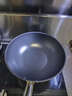 三禾0涂层炒锅无涂层不粘锅电磁炉通用304不锈钢钛炒菜锅30cmLC30S11 实拍图