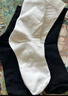 俞兆林6双白色堆堆袜子女士中筒袜棉7A抗菌春夏季松口运动袜月子长筒袜 实拍图