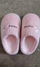 儿童棉拖鞋女童冬季2025新款男童防滑家用居家宝宝毛毛室内拖鞋 粉色 34/35码(适合脚长20cm) 实拍图
