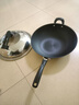苏泊尔（SUPOR）炒锅铁锅铸铁炒菜锅无涂层 电磁炉燃气灶通用 平底煎锅生铁锅家用 直径 34cm 实拍图