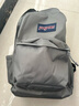 JANSPORT杰斯伯书包轻便双肩包男女旅行包简约背包电脑包学生校园 4QUT7H6雾灰-侧边袋 实拍图