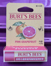 小蜜蜂（Burt'sBees）经典润唇膏男女通用天然保湿滋润清爽不油腻无色 葡萄柚味4.25g 实拍图