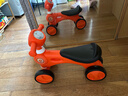 欣格儿童平衡车滑步车婴儿学步车1-3岁滑行车无脚踏溜溜车四轮玩具橙 实拍图