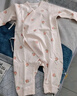 十月结晶婴儿连体衣爬服秋冬季新生儿宝宝衣服男女童四季长袖纯棉A类 实拍图