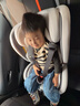 法雷曼儿童安全座椅汽车用0-12岁360度旋转婴儿宝宝车载坐躺i-Size认证 魔力灰pro【钢骨架+支撑腿】 实拍图