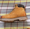 骆驼（CAMEL）王俊凯同款冬加绒户外工装马丁大黄靴男 G122W7757TR 金黄 39 实拍图