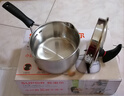 苏泊尔SUPOR 小红圈304不锈钢奶锅16cm加厚复底婴幼儿辅食锅ST16JA1 实拍图