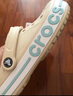 卡骆驰（CROCS）洞洞鞋贝雅卡骆班轻便耐磨一脚蹬休闲鞋|205089 冬日白/彩色-1LI 39 (240mm) 实拍图