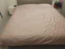 富安娜家纺 60支长绒棉床上四件套纯棉100%纯棉简约酒店床品床单被套 【60S长绒棉贡缎】洛舞 1.8m床 床单款 （被套230*229cm） 实拍图