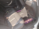 手工裁剪360航空软包汽车脚垫适用小米蔚来本田大众现代别克日产 【全国包安装5座】咖啡色+雪妮丝 下单请留言车型+年款+几座 实拍图