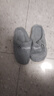 【福利价】小熊小兔棉拖秋冬季情侣保暖学生男拖鞋女居家棉拖鞋 小熊小兔棉拖-灰色 38-39 适合37-38 实拍图