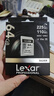 雷克沙（Lexar）64GB SD存储卡 U3 V30 佳能索尼富士尼康相机高速SD卡 读205MB/s 写140MB/s 4K超清录制 SD银卡 实拍图