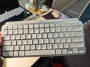 罗技（Logitech）大师系列 MX Keys Mini 简约无线蓝牙 高端办公键盘 智能键盘 背光时尚 超薄便携 浅灰色 实拍图