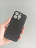 纽曼 适用苹果13promax手机壳 iphone13/13pro保护套液态硅胶亲肤镜头全包超薄防摔简约纯色软壳男女款 【石墨黑】镜头全包丨亲肤手感 苹果13ProMax【6.7英寸】 实拍图