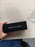 优选智能蓝牙眼镜耳机一体二合一听歌音频蓝牙降噪耳机眼镜运动骨传导概念防蓝光眼镜耳机适用苹果 黑色防蓝光-半框 实拍图